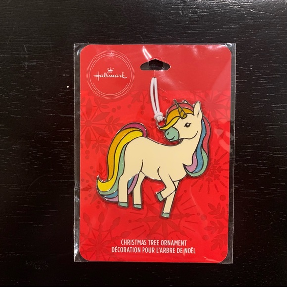 Hallmark Holiday Hallmark Unicorn Ornament Poshmark